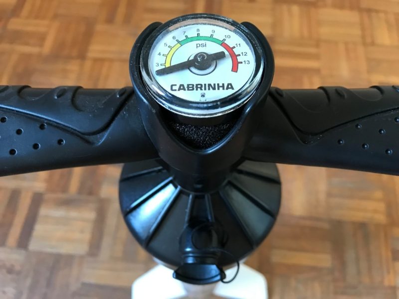 kite surf basics pressure guage cabrinha pump