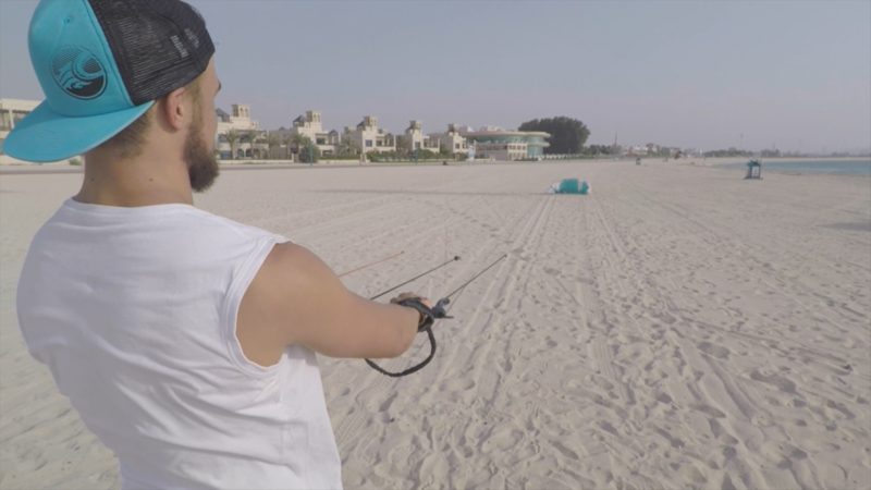 kite surfing basics Training kite launching