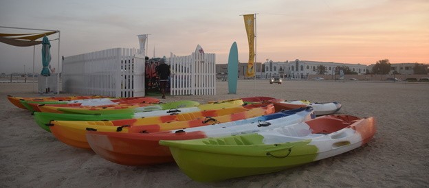 Kayak rental location in Dubai