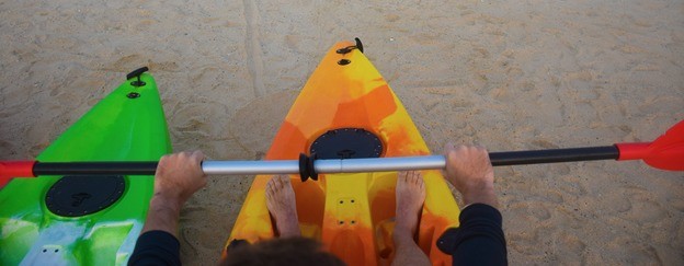 Kayak paddles 