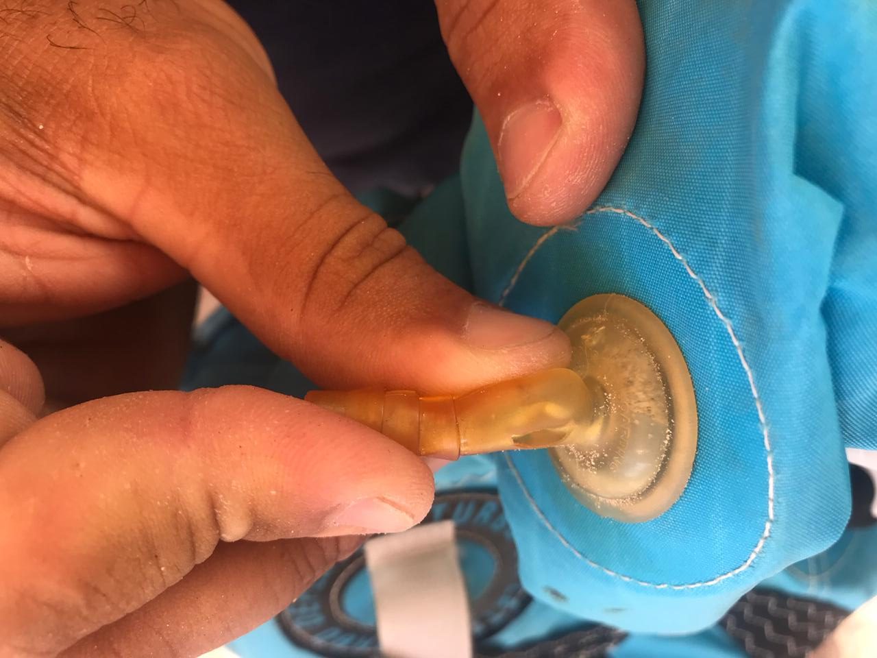 kite surf valve broken 