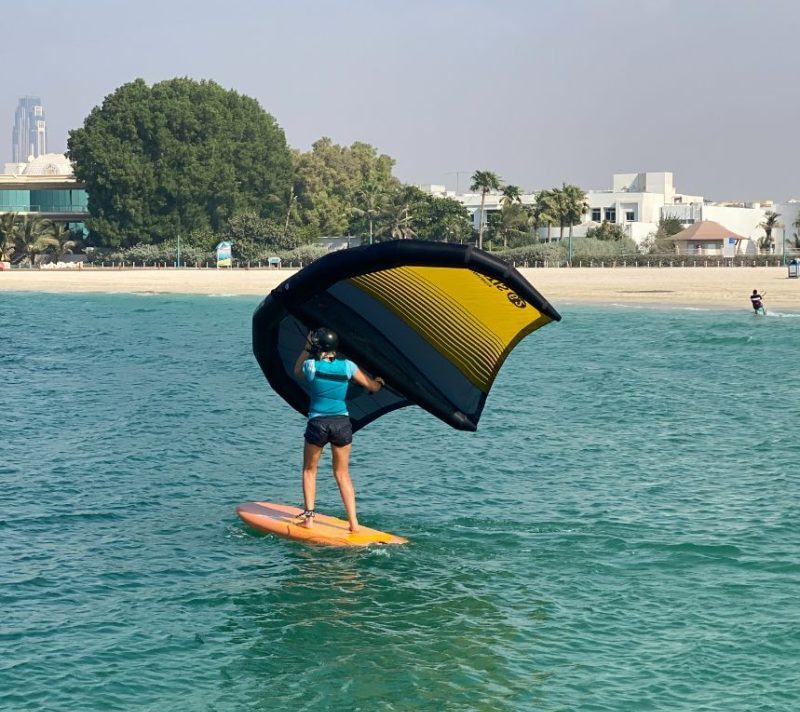 Full wing surf course in Dubai